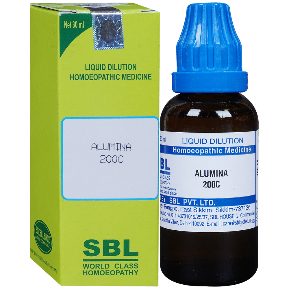 SBL Alumina Dilution 200 CH SBL Alumina Dilution 200 CH