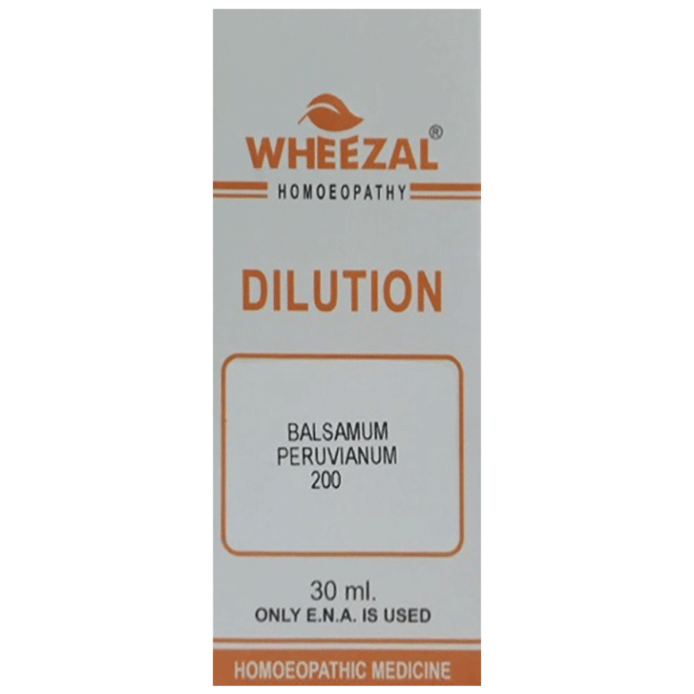 Wheezal Balsum Peru Dilution 200 Wheezal Balsum Peru Dilution 200