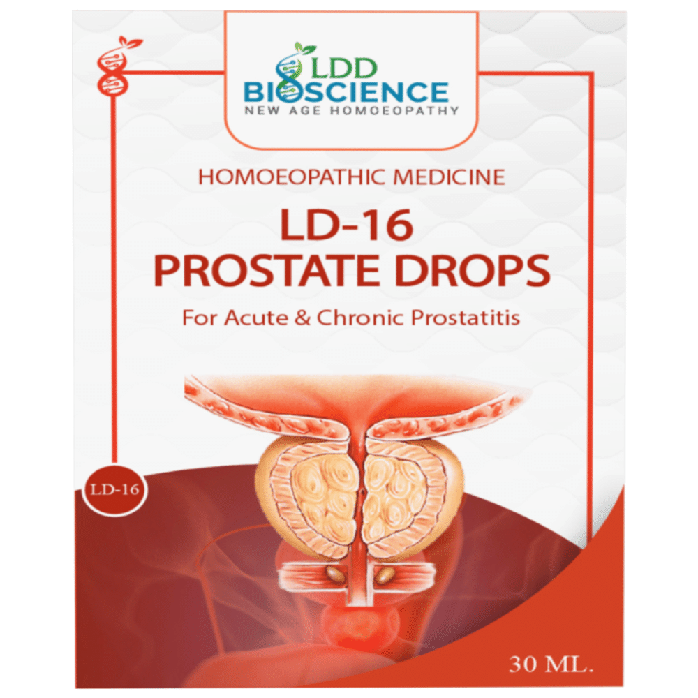 LDD Bioscience LD-16 Prostate Drops (30ml Each) Bottle LDD Bioscience LD-16 Prostate Drops (30ml Each) Bottle