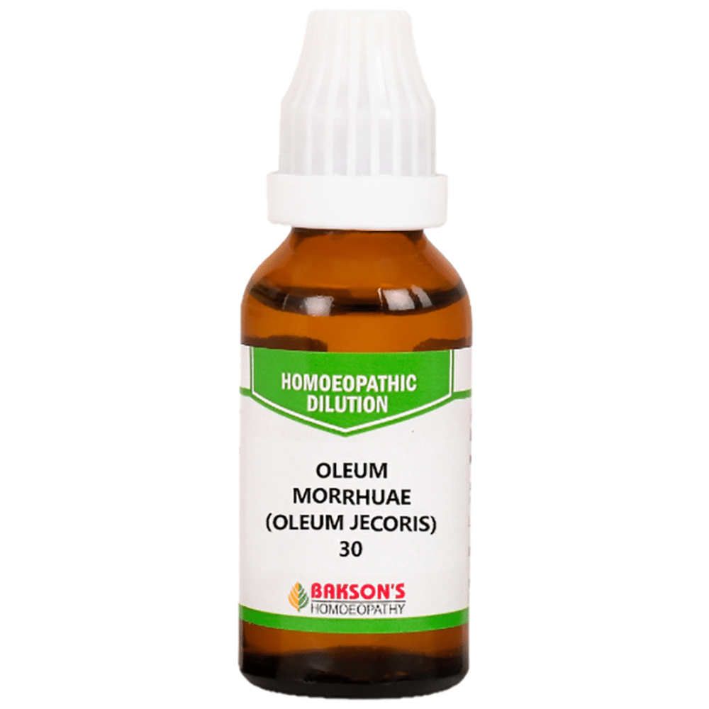 Bakson's Homeopathy Oleum Morrhuae (Oleum Jecoris) Dilution 30