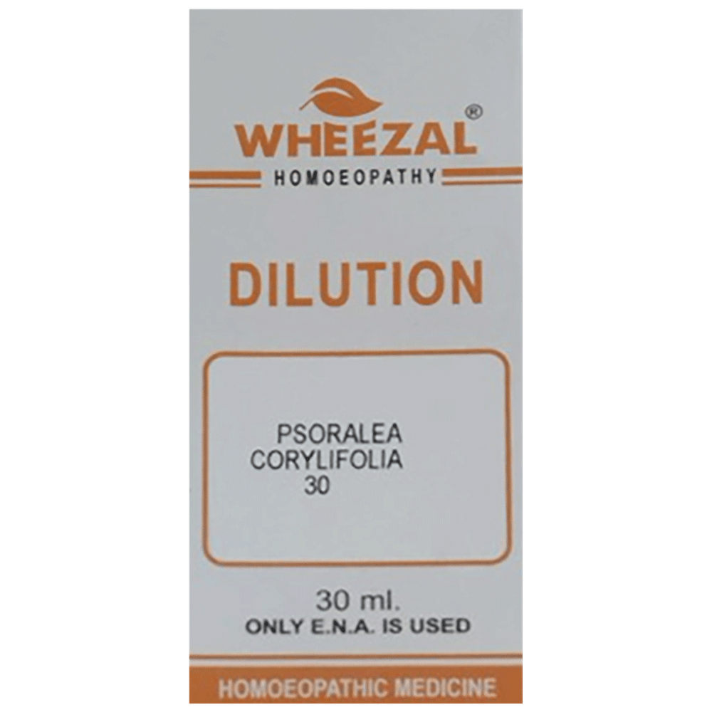 Wheezal Psoralea Cor. Dilution 30 Wheezal Psoralea Cor. Dilution 30
