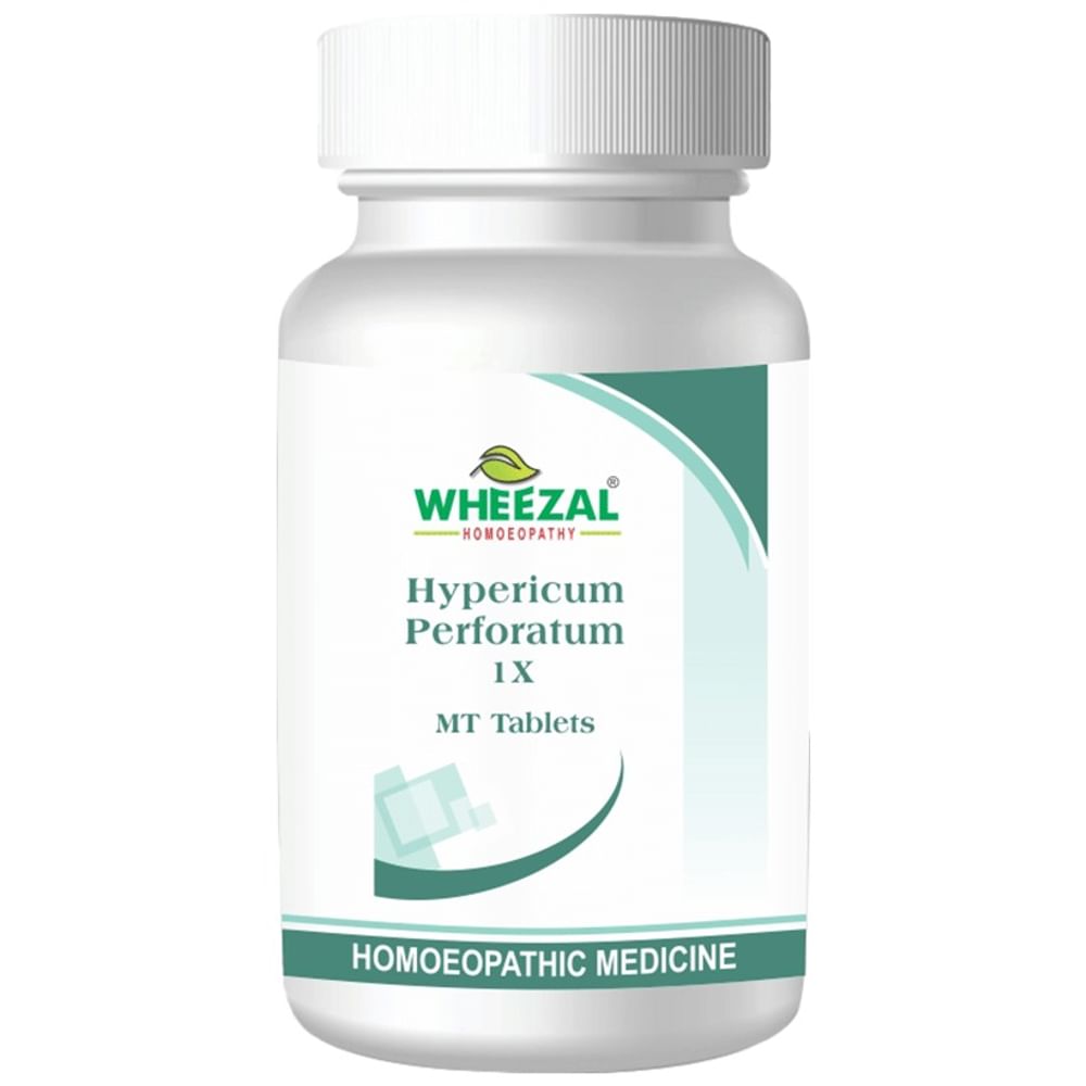 Wheezal Hypericum Perforatum 1X MT Tablet Wheezal Hypericum Perforatum 1X MT Tablet