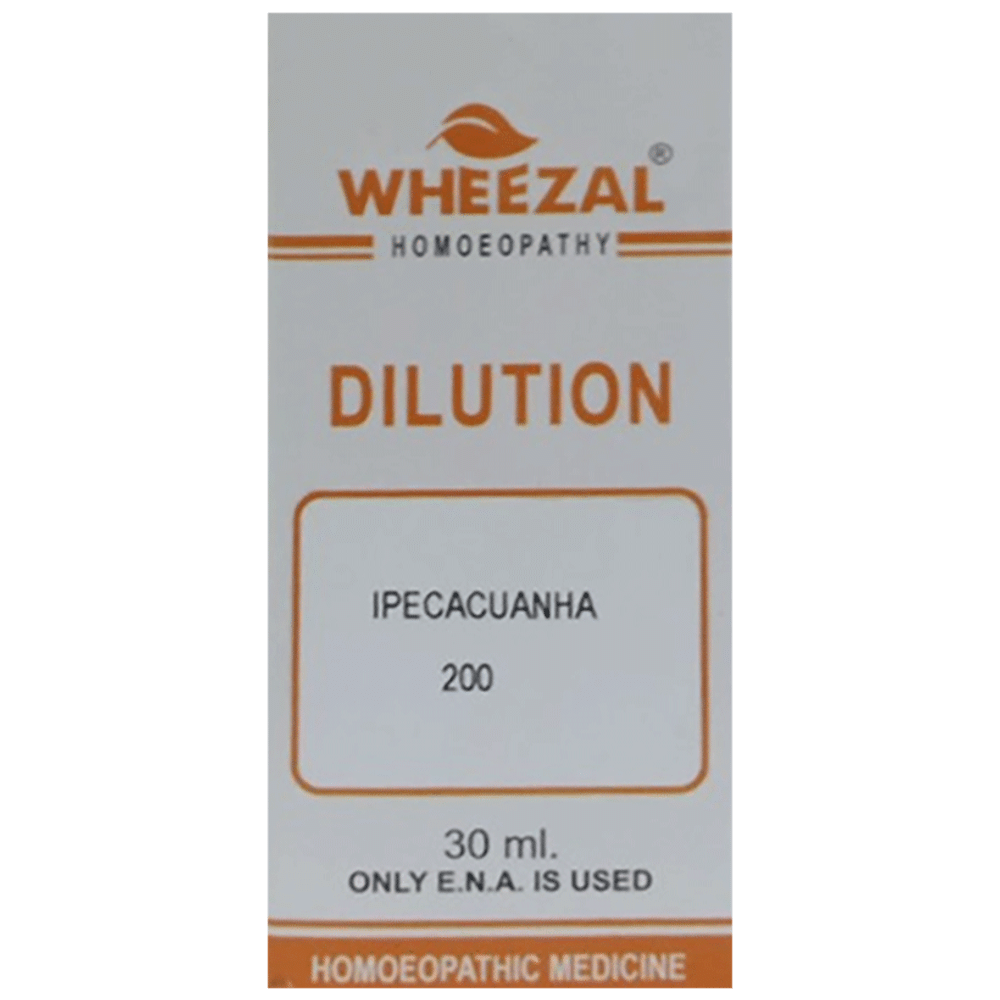 Wheezal Ipecacuanha Dilution 200 Wheezal Ipecacuanha Dilution 200