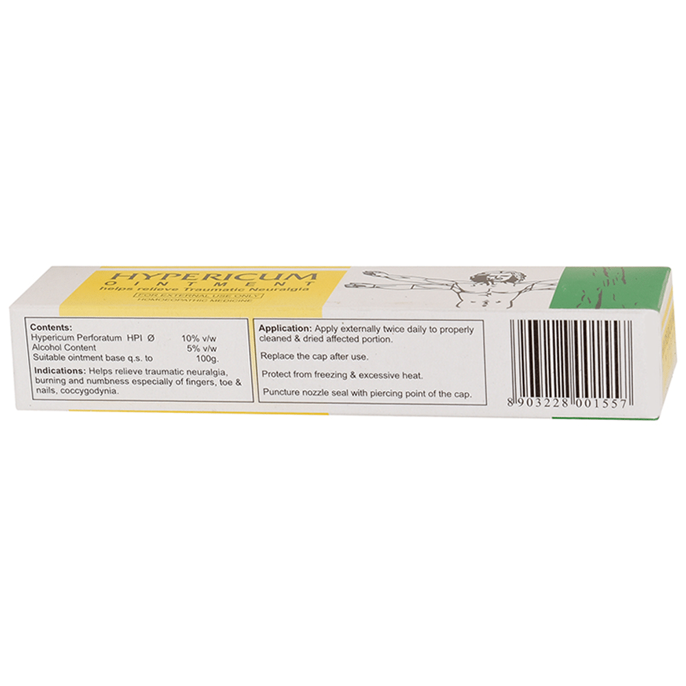 Bakson's Homeopathy Hypericum Ointment Bakson's Homeopathy Hypericum Ointment