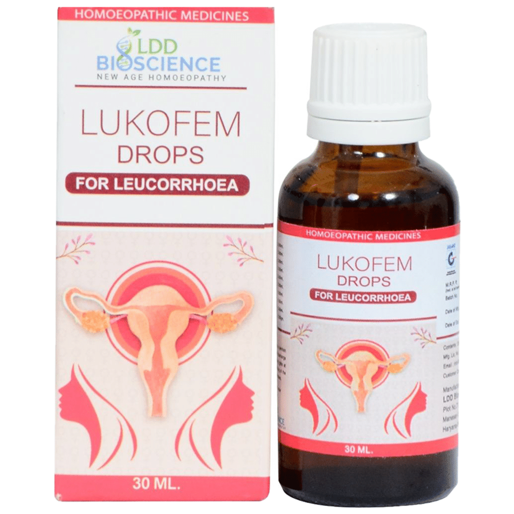 LDD Bioscience Lukofem Drop for Leucorrhoea LDD Bioscience Lukofem Drop for Leucorrhoea