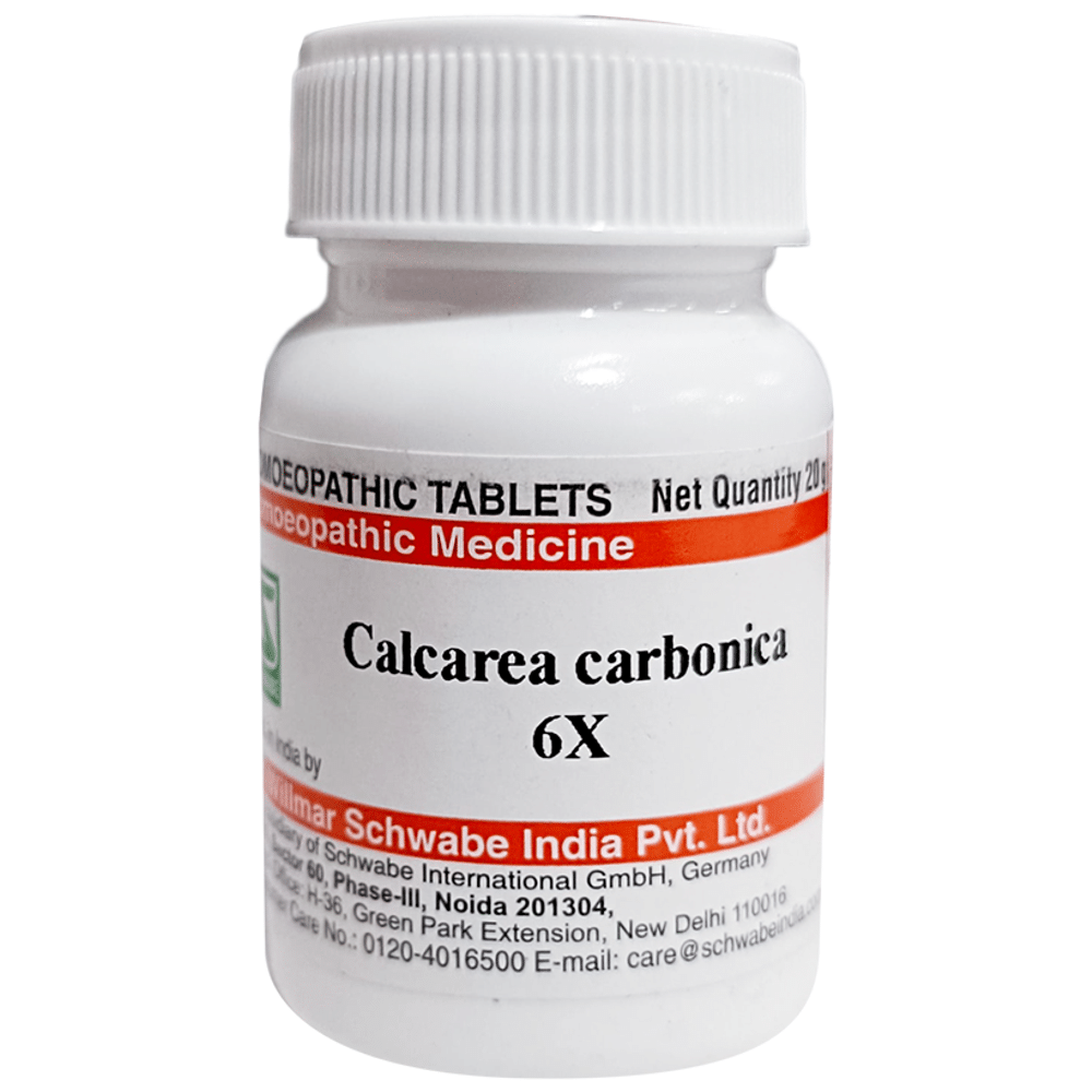 Dr Willmar Schwabe India Calcarea Carbonica Tablet 6X Dr Willmar Schwabe India Calcarea Carbonica Tablet 6X