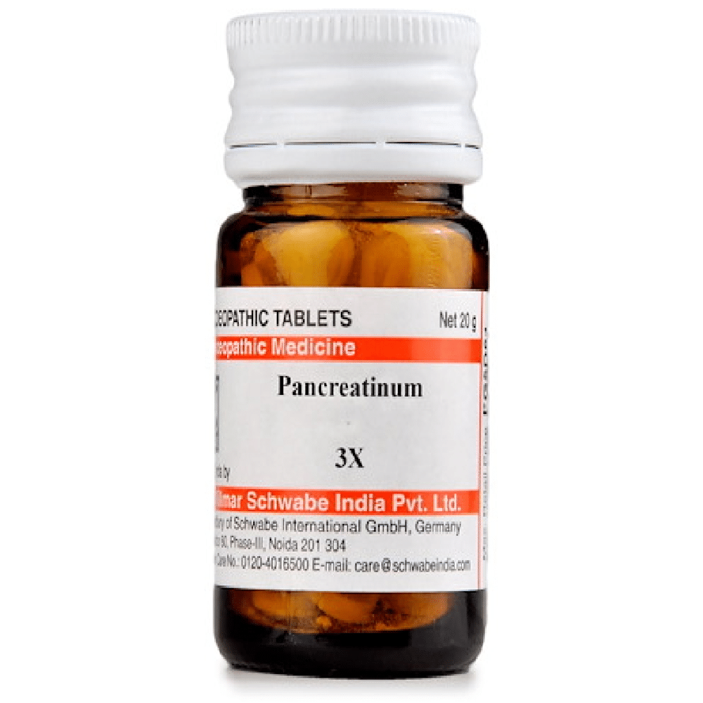Dr Willmar Schwabe India Pancreatinum Trituration Tablet 3X