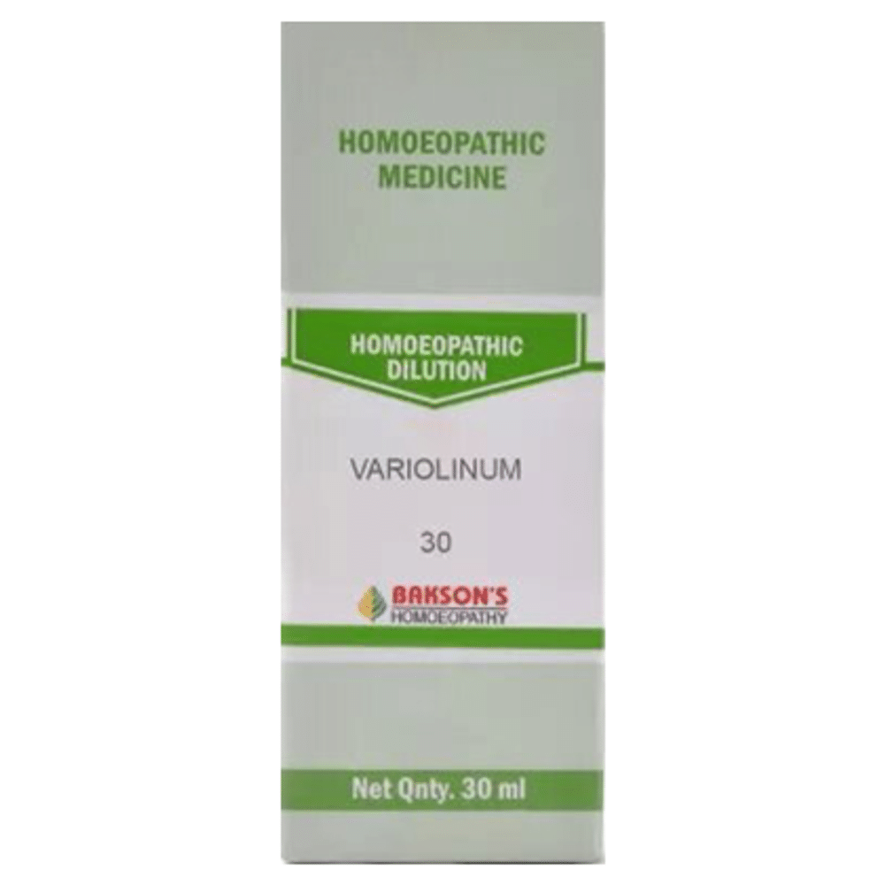Bakson's Homeopathy Variolinum Dilution 30 Bakson's Homeopathy Variolinum Dilution 30