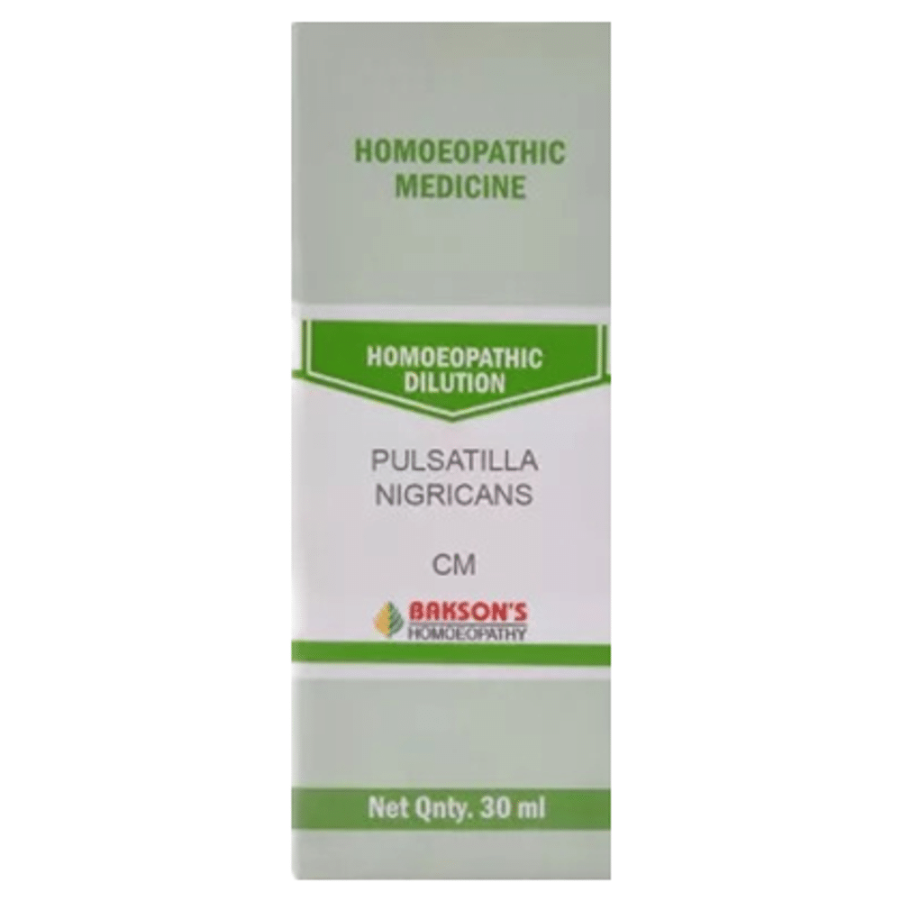 Bakson's Homeopathy Pulsatilla Nigricans Dilution CM Bakson's Homeopathy Pulsatilla Nigricans Dilution CM