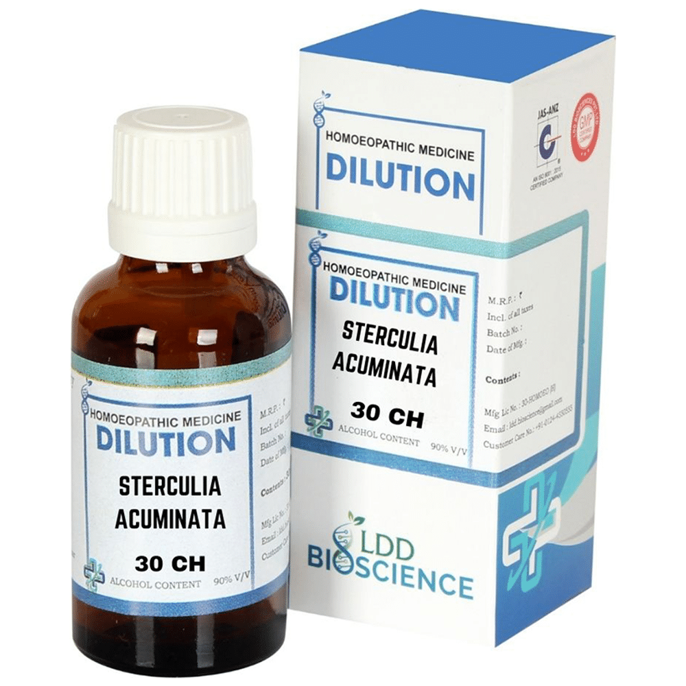 LDD Bioscience Sterculia Acuminata Dilution 30 CH LDD Bioscience Sterculia Acuminata Dilution 30 CH