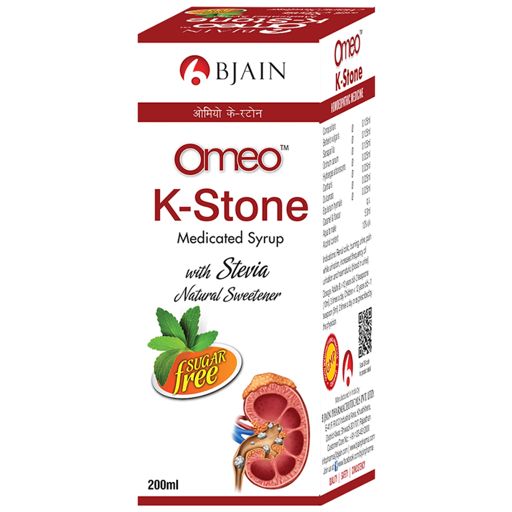 Bjain Omeo K-Stone Syrup Sugar Free Bjain Omeo K-Stone Syrup Sugar Free
