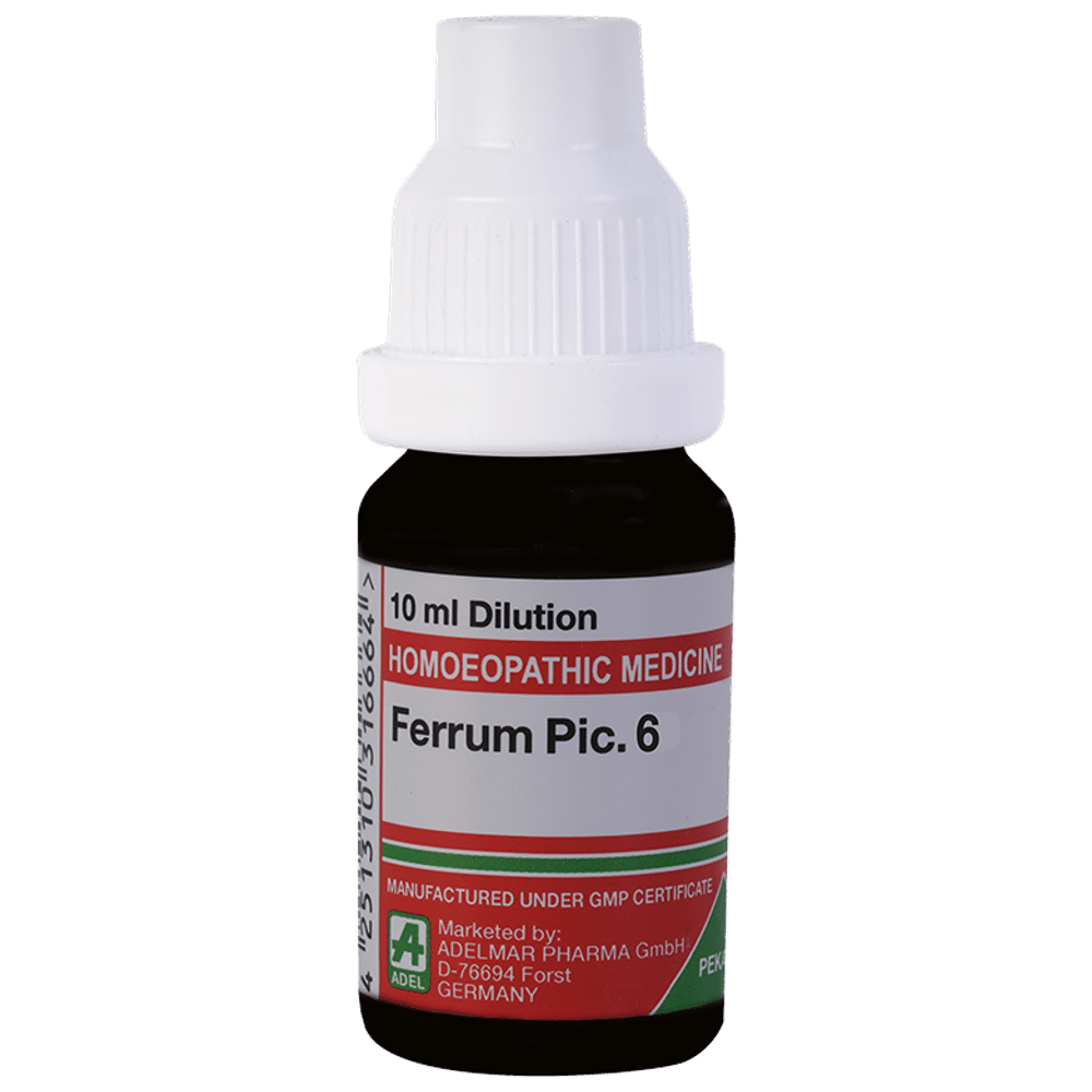 ADEL Ferrum Pic Dilution 6 ADEL Ferrum Pic Dilution 6