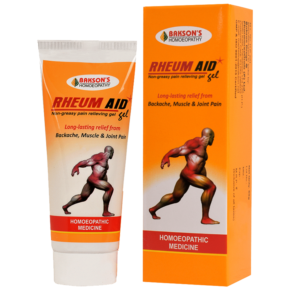 Bakson's Homeopathy Rheum Aid Gel Bakson's Homeopathy Rheum Aid Gel