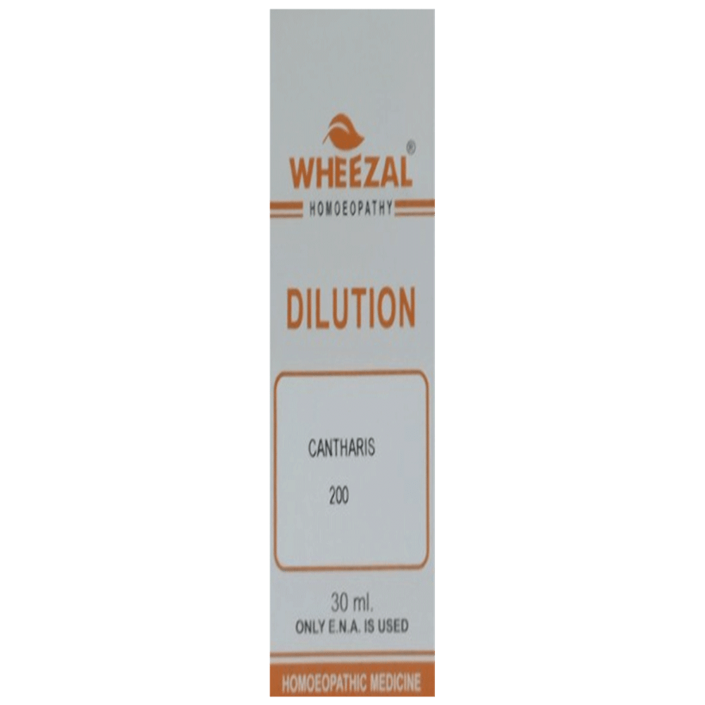 Wheezal Cantharis Dilution 200 Wheezal Cantharis Dilution 200