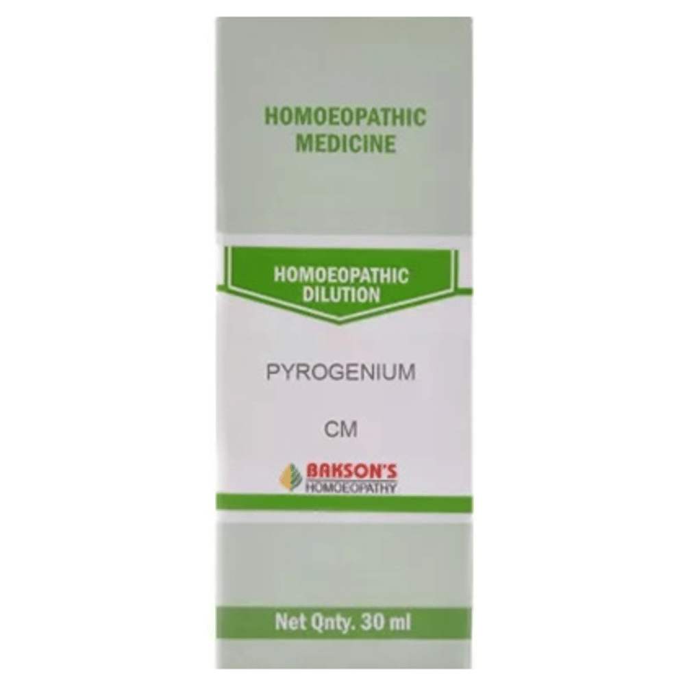 Bakson's Homeopathy Pyrogenium Dilution CM Bakson's Homeopathy Pyrogenium Dilution CM