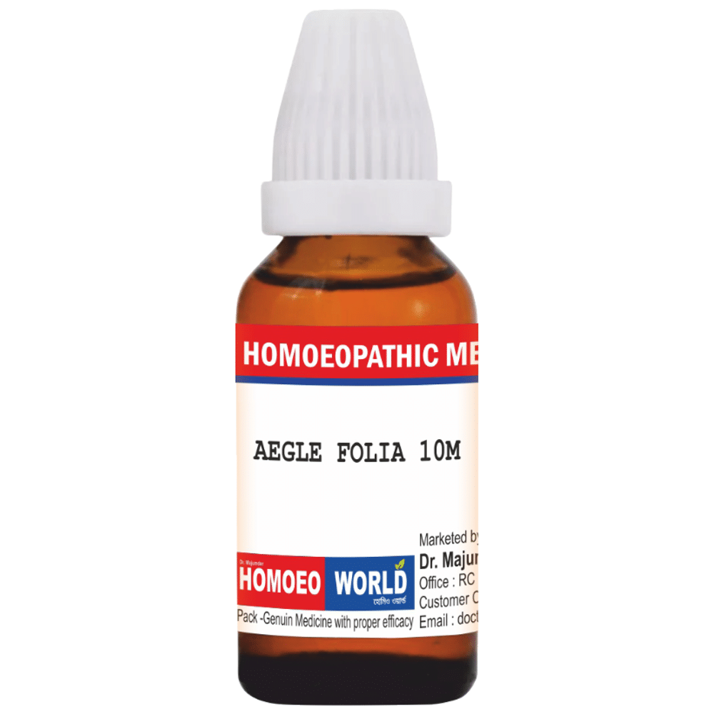 Dr. Majumder Homeo World Aegle Folia Dilution (30ml Each) 10M Dr. Majumder Homeo World Aegle Folia Dilution (30ml Each) 10M