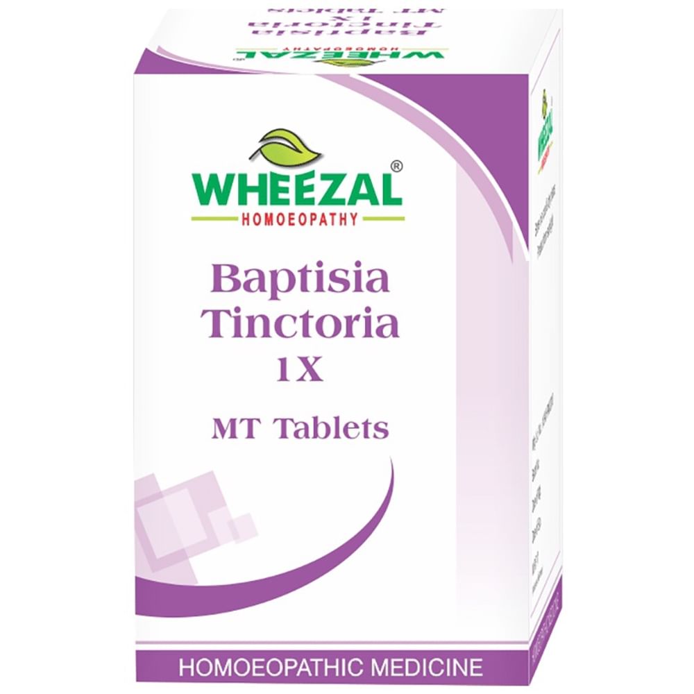 Wheezal Baptisia Tinctoria 1X MT Tablet Wheezal Baptisia Tinctoria 1X MT Tablet