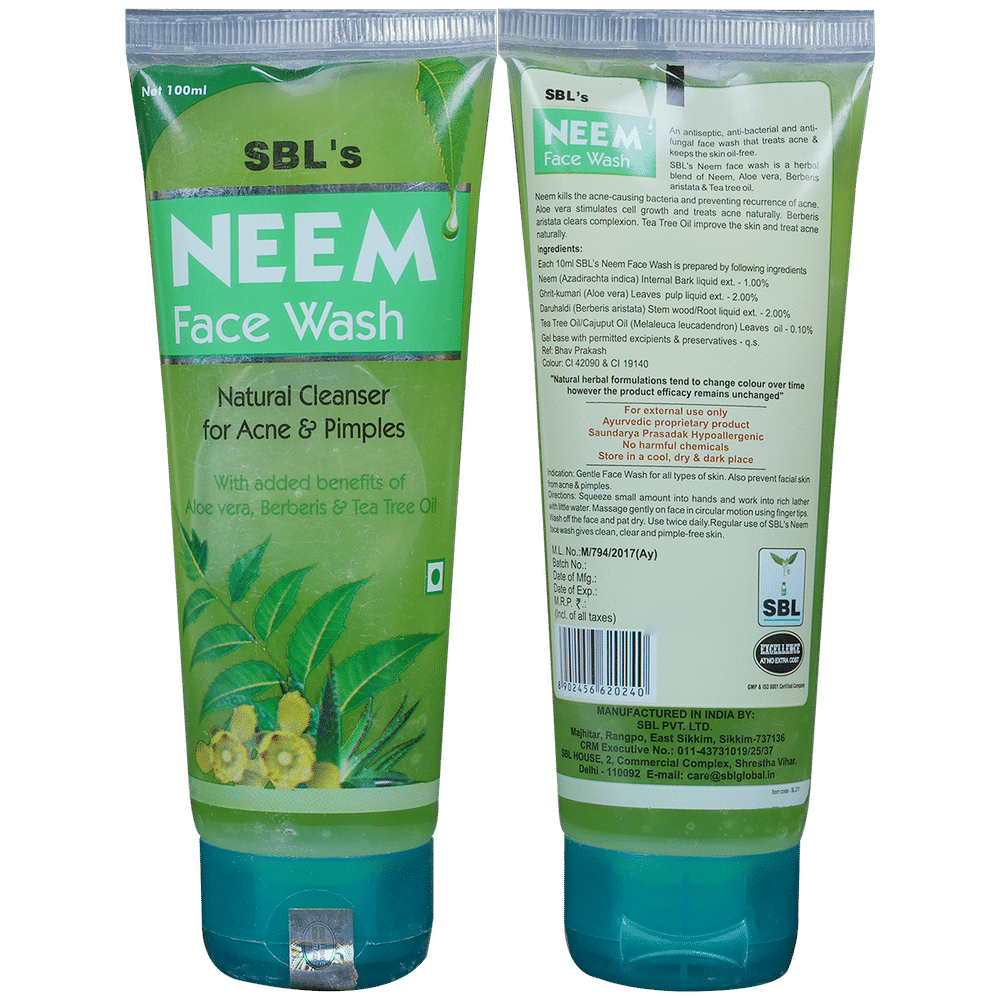 SBL Neem Face Wash SBL Neem Face Wash