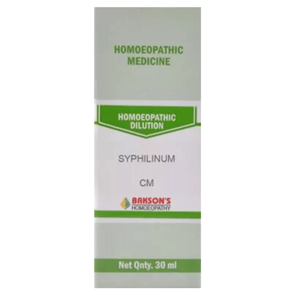 Bakson's Homeopathy Syphilinum Dilution CM Bakson's Homeopathy Syphilinum Dilution CM