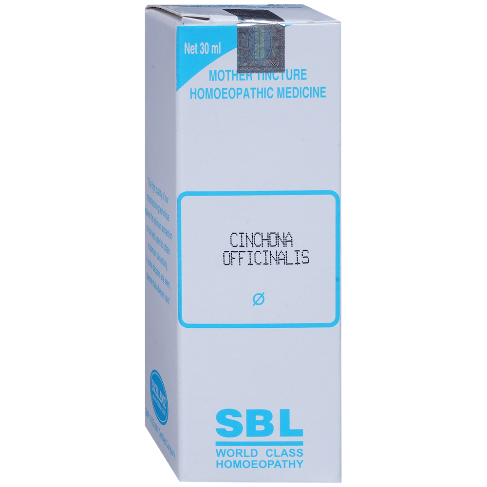 SBL Cinchona Officinalis Mother Tincture Q SBL Cinchona Officinalis Mother Tincture Q