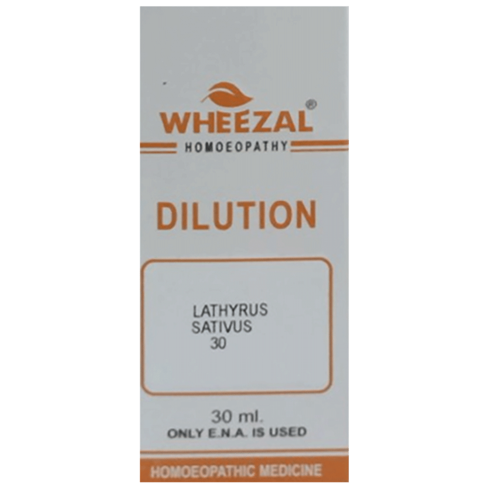 Wheezal Lathyrus Sativus Dilution 30 Wheezal Lathyrus Sativus Dilution 30