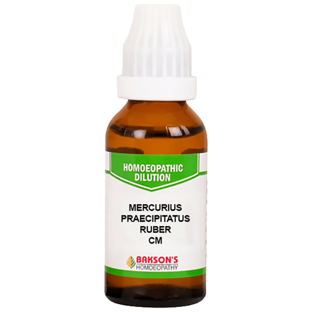 Bakson's Homeopathy Mercurius Praecipitatus Ruber Dilution CM Bakson's Homeopathy Mercurius Praecipitatus Ruber Dilution CM