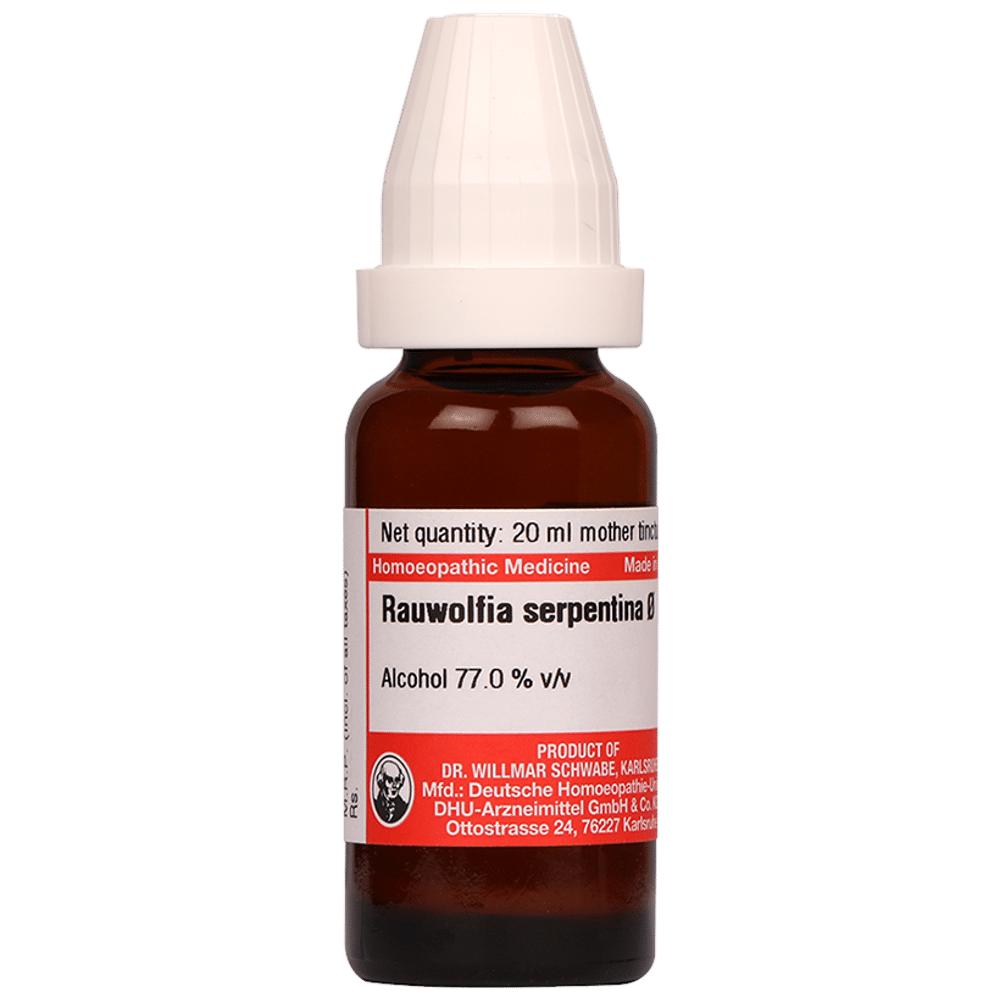 Dr Willmar Schwabe Germany Rauwolfia Serpentina Mother Tincture Q Dr Willmar Schwabe Germany Rauwolfia Serpentina Mother Tincture Q