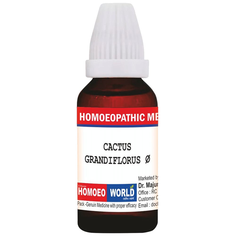Dr. Majumder Homeo World Cactus Grandiflorus Mother Tincture (30ml Each) Q Dr. Majumder Homeo World Cactus Grandiflorus Mother Tincture (30ml Each) Q