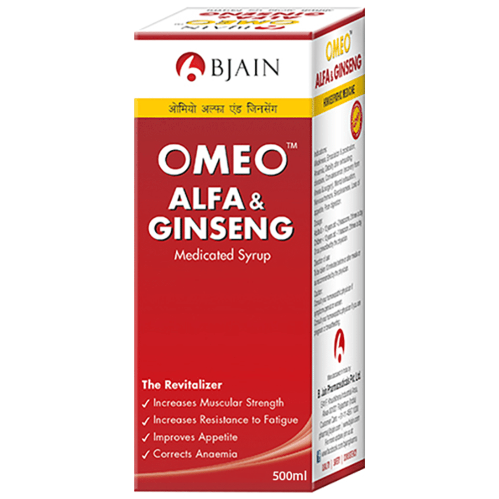 Bjain Omeo Alfa & Ginseng Syrup Bjain Omeo Alfa & Ginseng Syrup