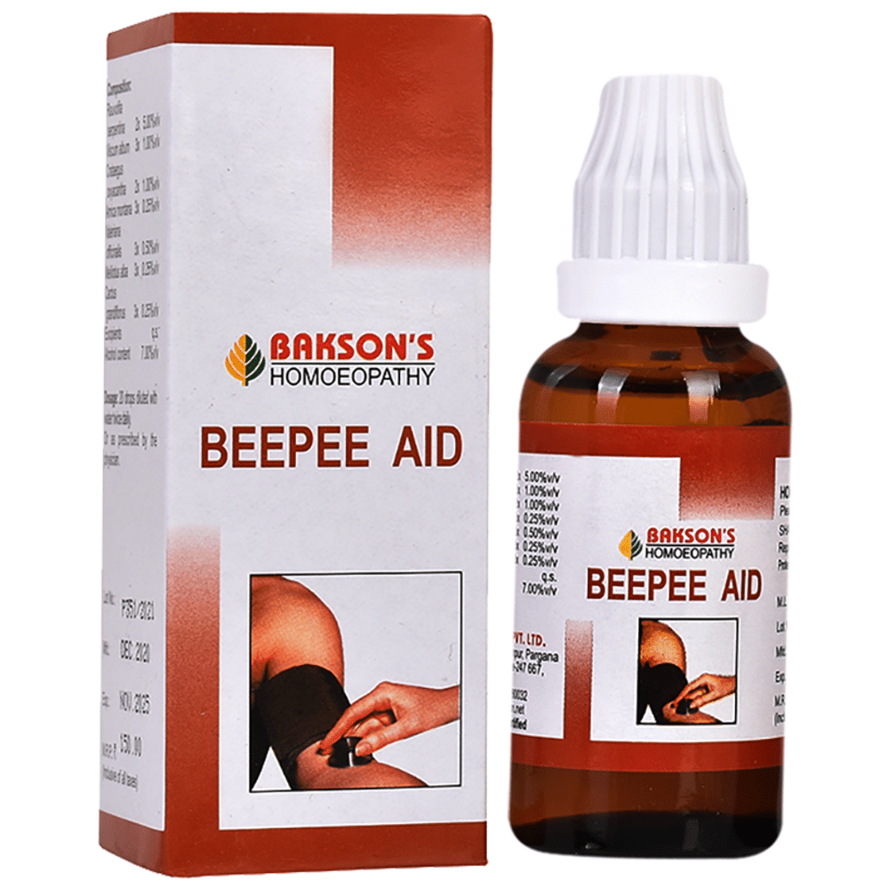 Bakson's Homeopathy Beepee Aid Drop Bakson's Homeopathy Beepee Aid Drop