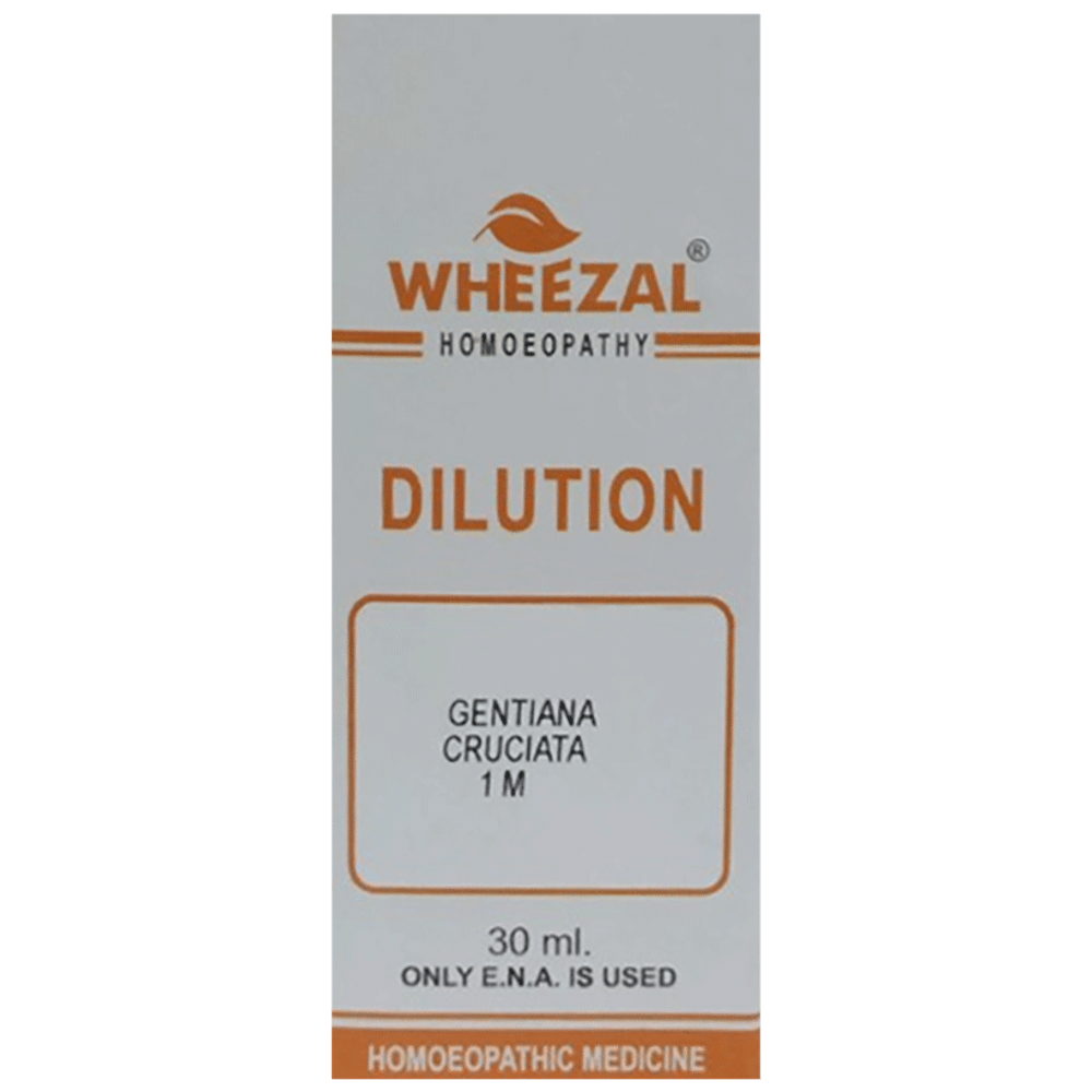 Wheezal Gentiana Cruciata Dilution 1M Wheezal Gentiana Cruciata Dilution 1M