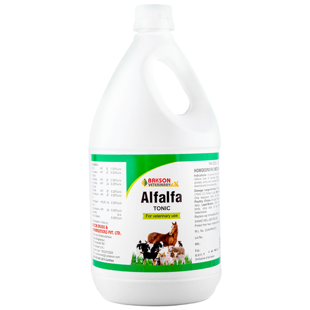 Bakson's Homeopathy Alfalfa Tonic Bakson's Homeopathy Alfalfa Tonic