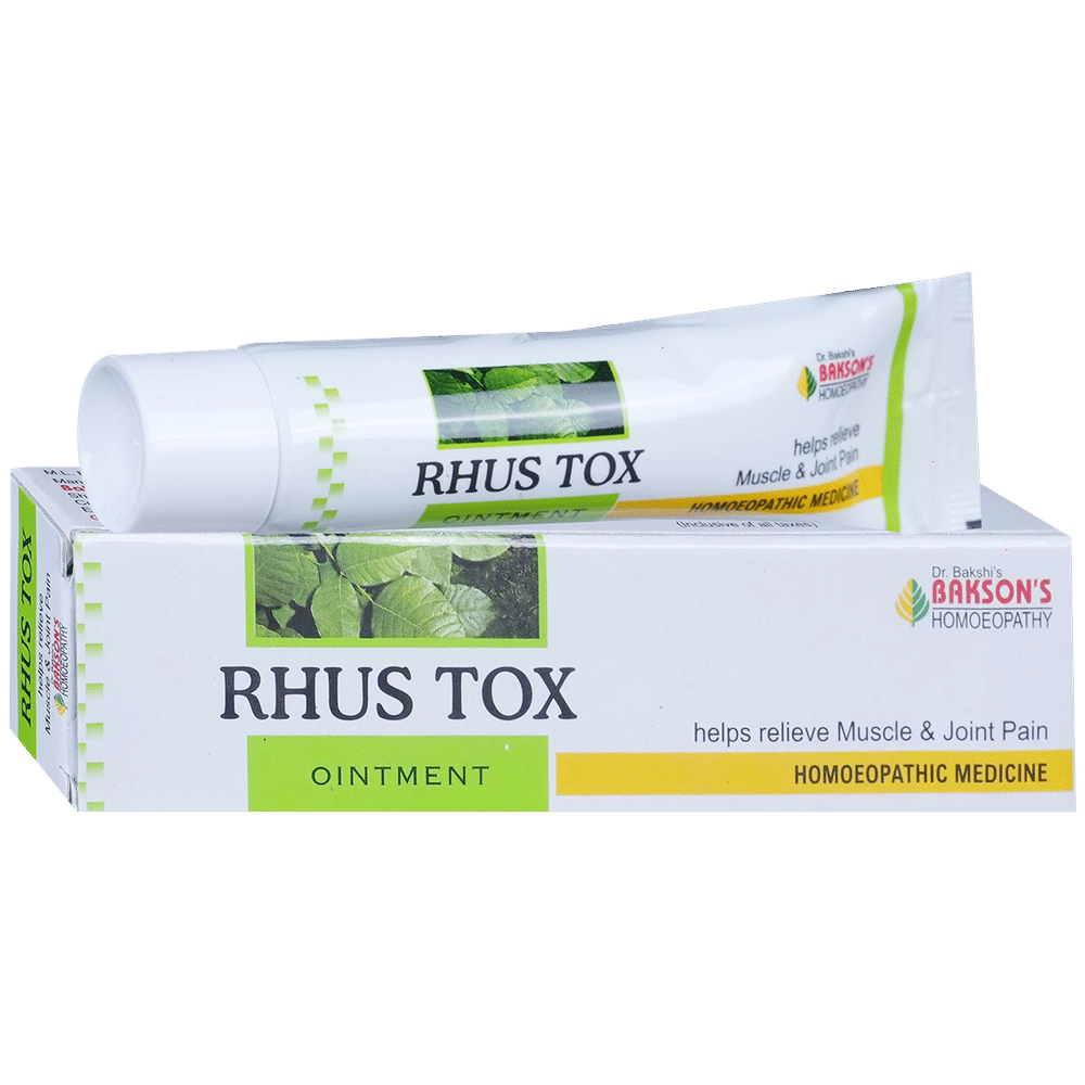 Bakson's Homeopathy Rhus Tox Ointment Bakson's Homeopathy Rhus Tox Ointment