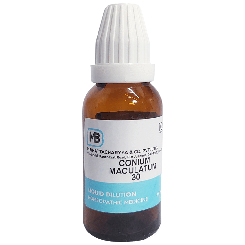M Bhattacharyya & Co Pvt Ltd Conium Maculatum Dilution 30 M Bhattacharyya & Co Pvt Ltd Conium Maculatum Dilution 30