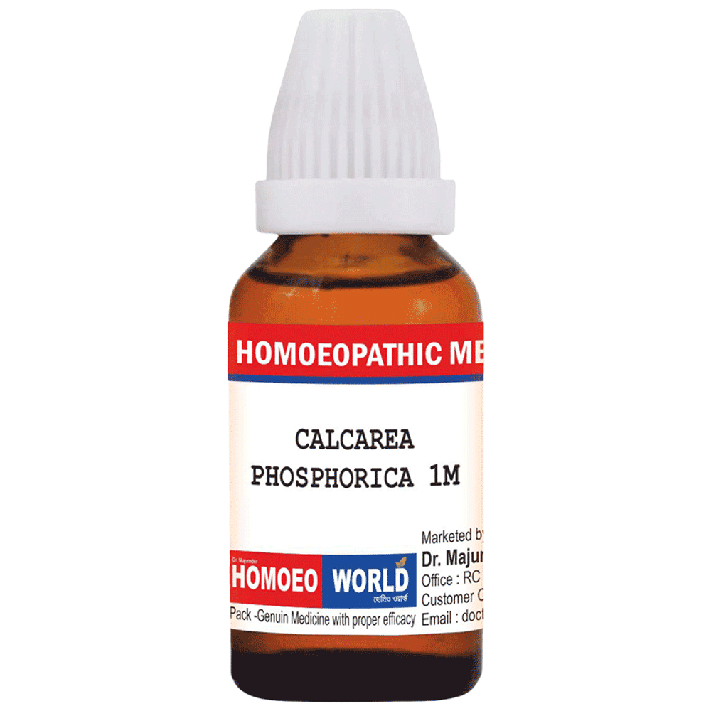 Dr. Majumder Homeo World Calcarea Phosphorica Dilution(30ml Each) 1M Dr. Majumder Homeo World Calcarea Phosphorica Dilution(30ml Each) 1M