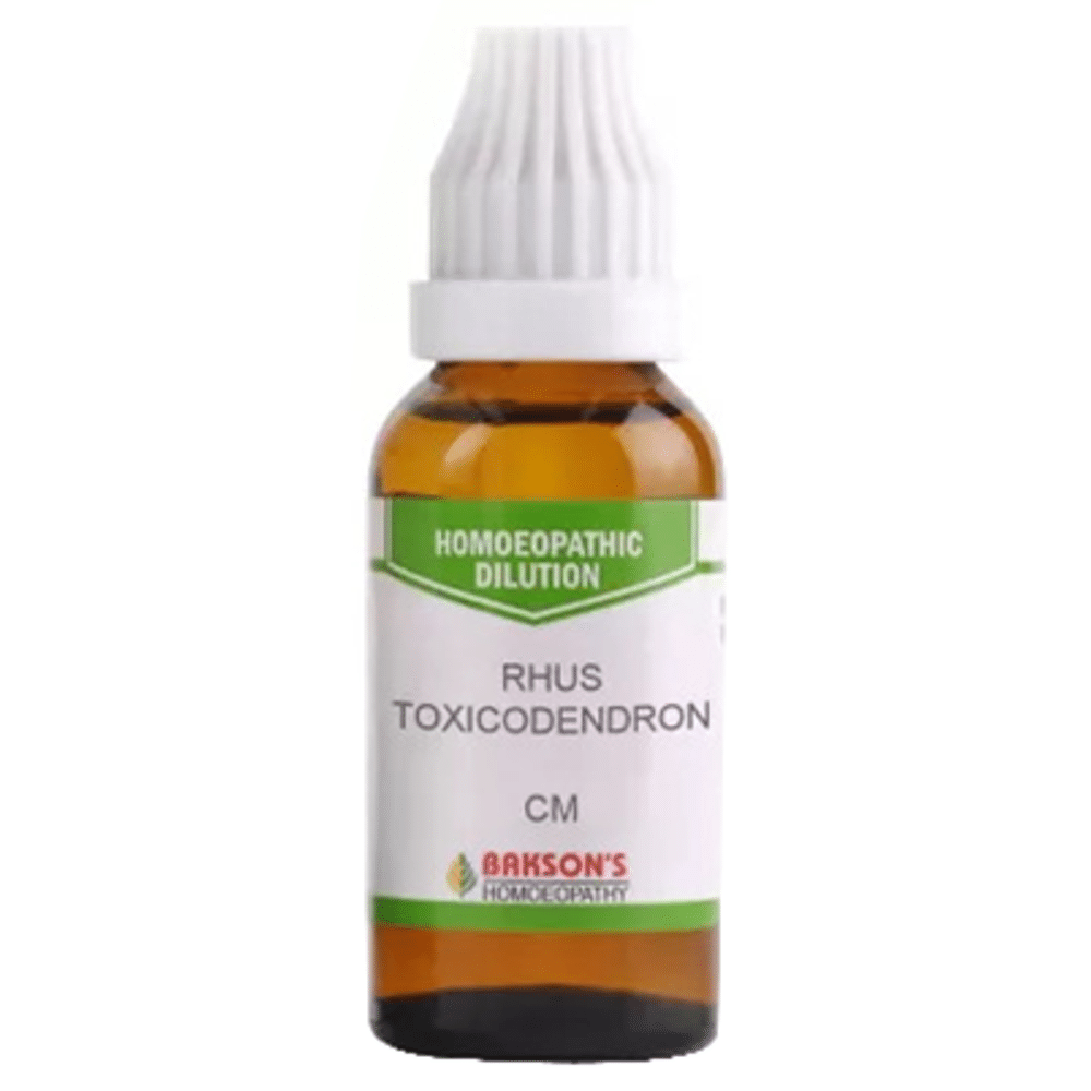 Bakson's Homeopathy Rhus Toxicodendron Dilution CM Bakson's Homeopathy Rhus Toxicodendron Dilution CM