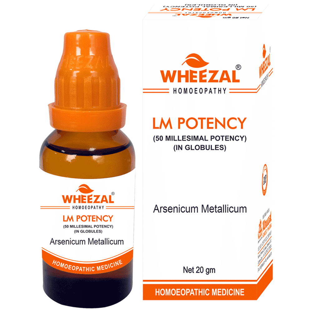 Wheezal Arsenicum Metallicum Globules 0/24 LM Wheezal Arsenicum Metallicum Globules 0/24 LM