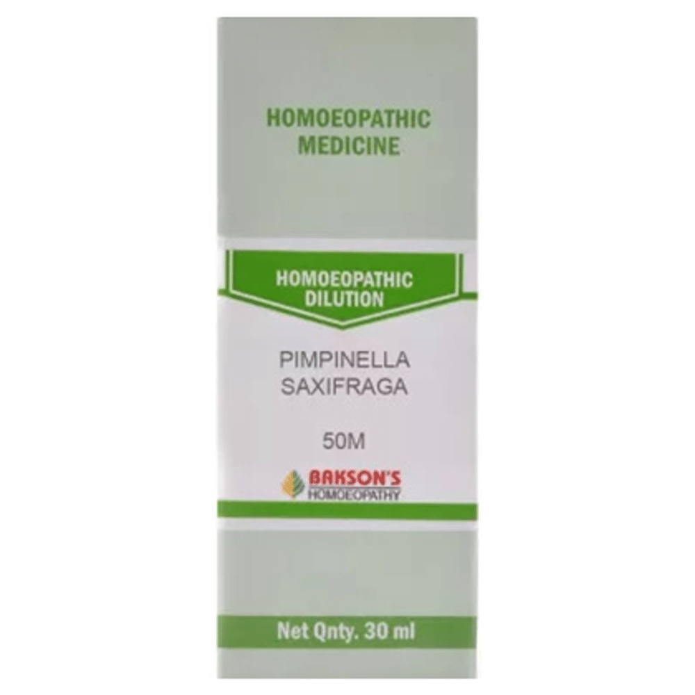 Bakson's Homeopathy Pimpinella Saxifraga Dilution 50M Bakson's Homeopathy Pimpinella Saxifraga Dilution 50M