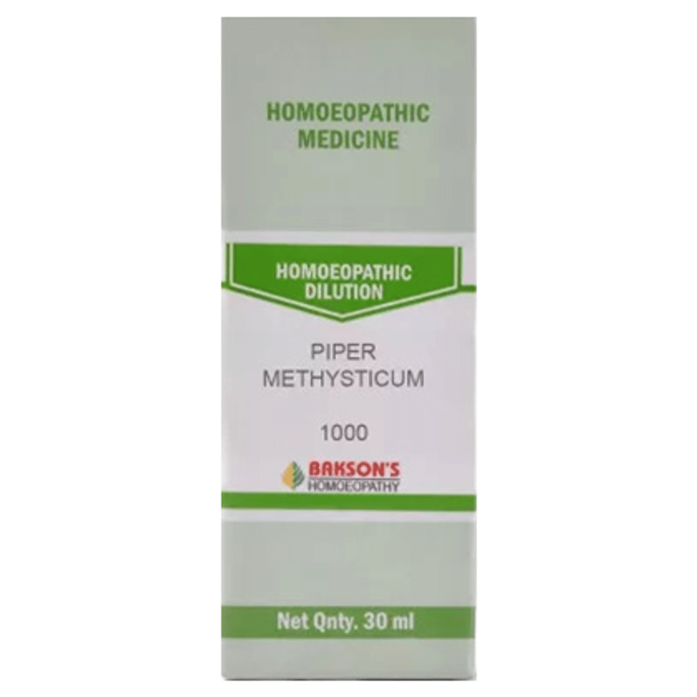 Bakson's Homeopathy Piper Methysticum  Dilution 1000 CH