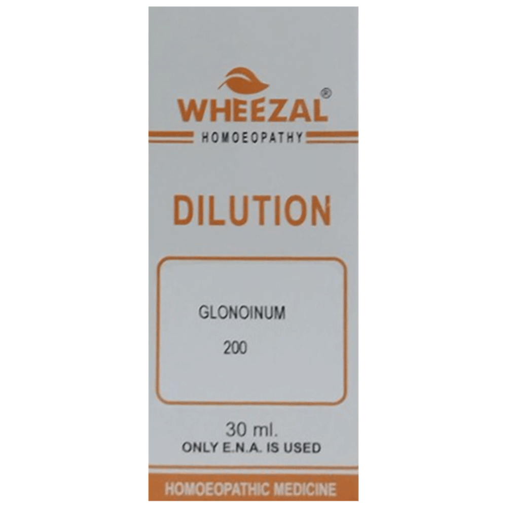 Wheezal Glonoinum Dilution 200 Wheezal Glonoinum Dilution 200