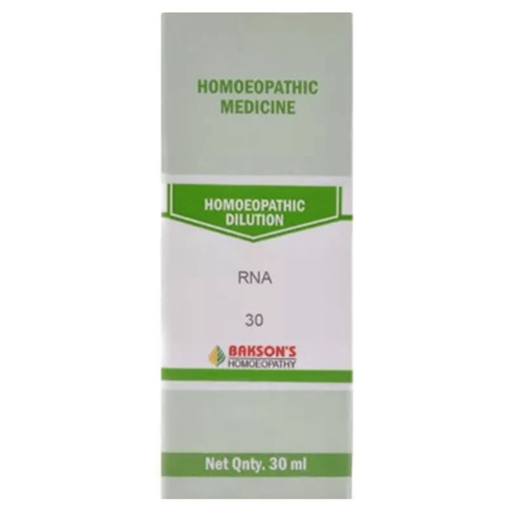 Bakson's Homeopathy RNA Dilution 30 Bakson's Homeopathy RNA Dilution 30
