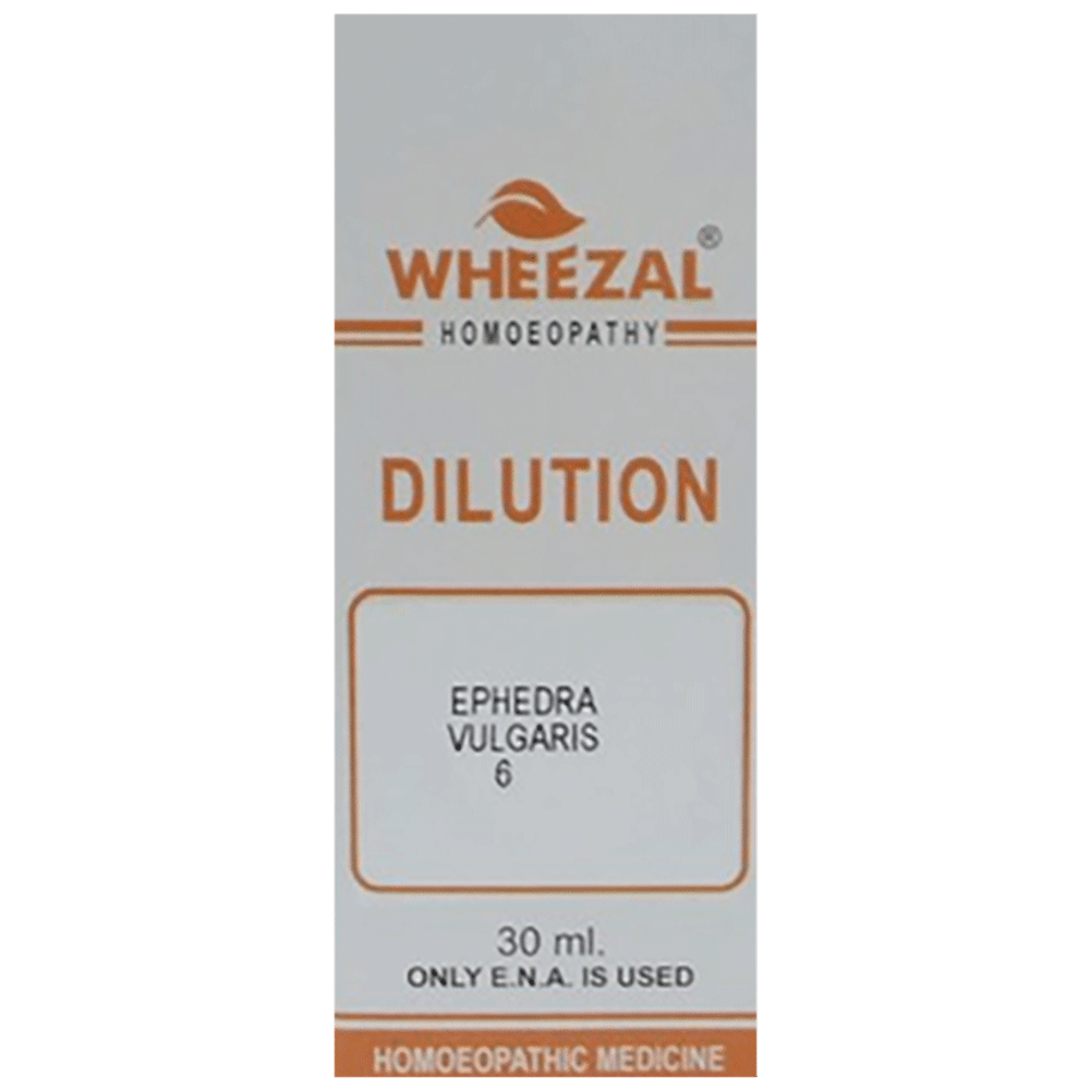 Wheezal Ephedra Vulgaris Dilution 6 Wheezal Ephedra Vulgaris Dilution 6