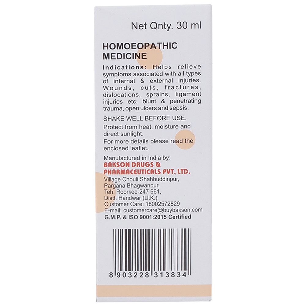Bakson's Homeopathy V26 Injury Drop Bakson's Homeopathy V26 Injury Drop