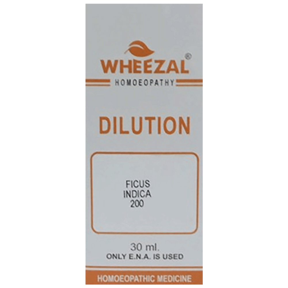 Wheezal Ficus Indica Dilution 200 Wheezal Ficus Indica Dilution 200