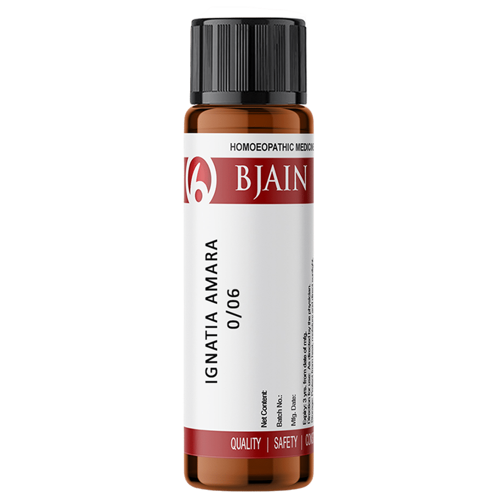 Bjain Ignatia Amara Globules 0/6 LM