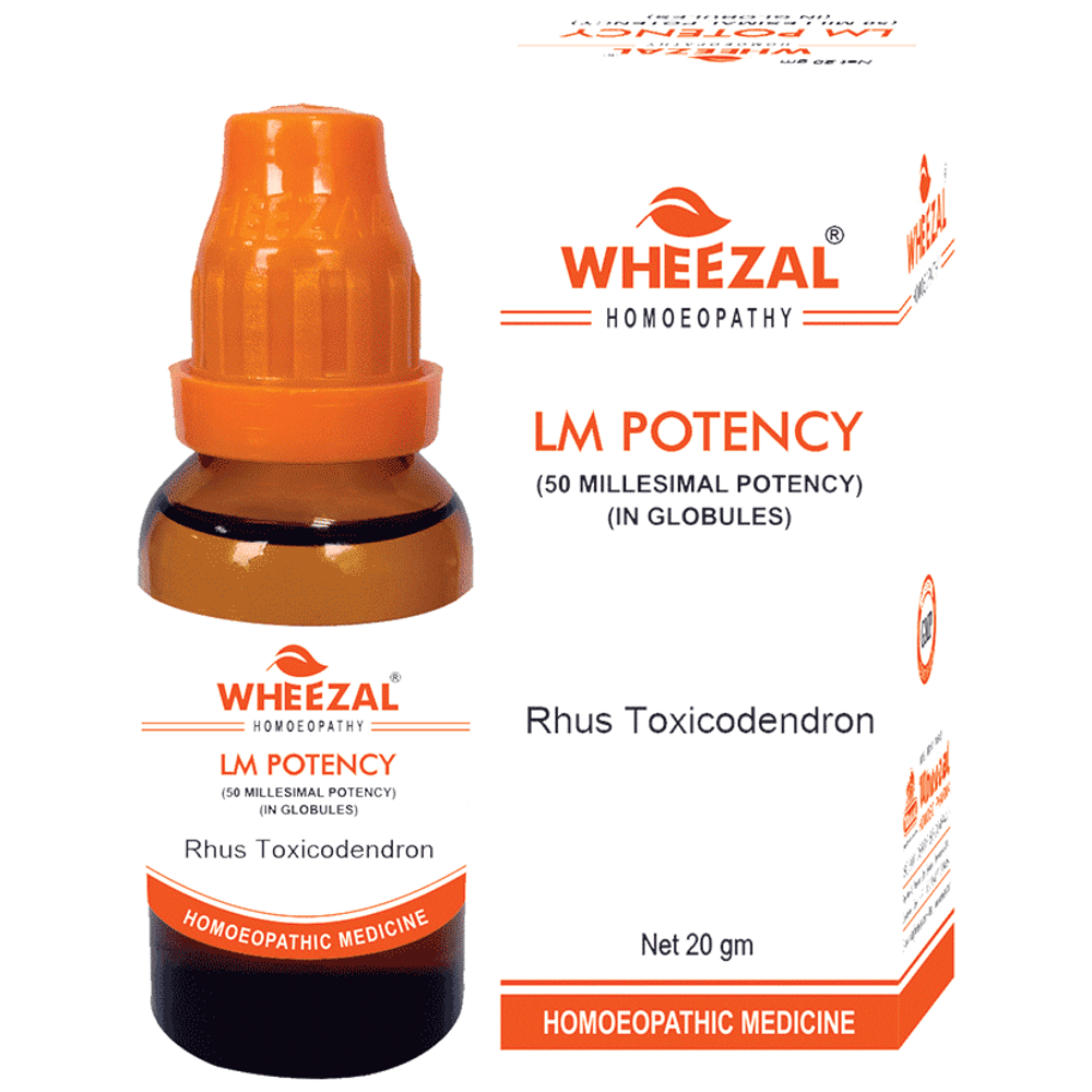 Wheezal Rhus Toxicodendron Globules 0/29 LM Wheezal Rhus Toxicodendron Globules 0/29 LM