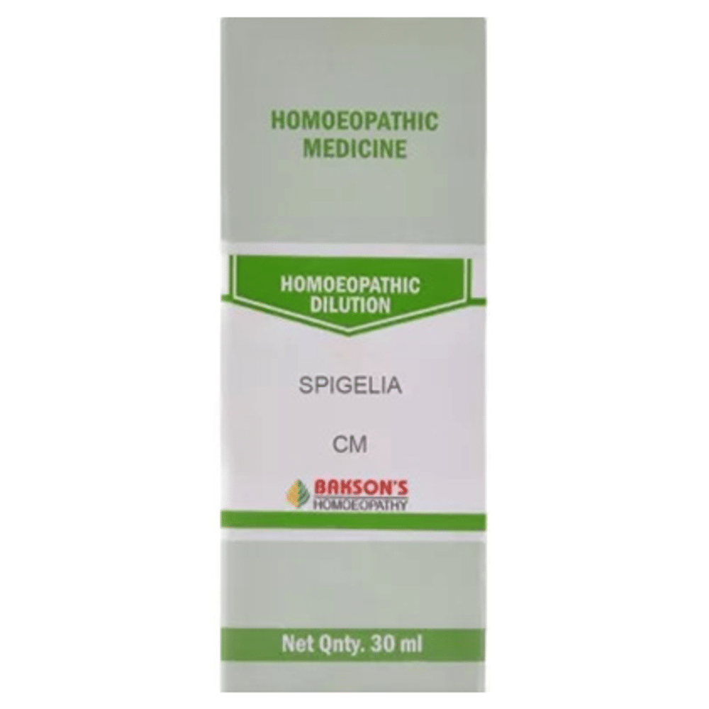 Bakson's Homeopathy Spigelia Dilution CM Bakson's Homeopathy Spigelia Dilution CM