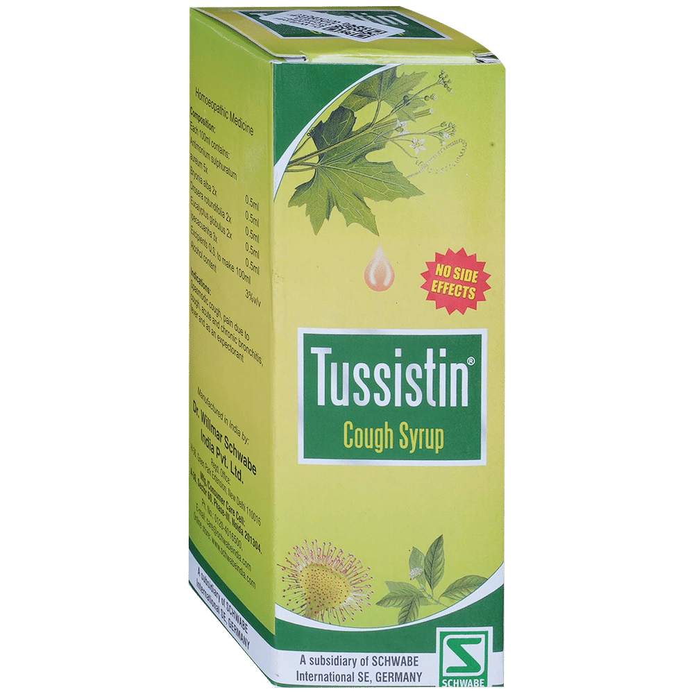Dr Willmar Schwabe India Tussistin Syrup Dr Willmar Schwabe India Tussistin Syrup