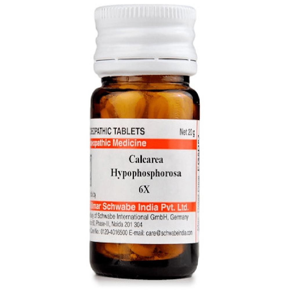 Dr Willmar Schwabe India Calcarea Hypophosphorosa Trituration Tablet 6X Dr Willmar Schwabe India Calcarea Hypophosphorosa Trituration Tablet 6X