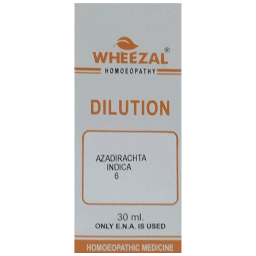 Wheezal Azadirachta Indica Dilution 6 Wheezal Azadirachta Indica Dilution 6